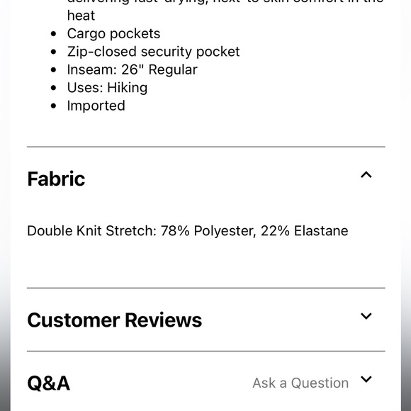 Columbia windgates 2 leggings 50 UPF white camo - Picture 9 of 11